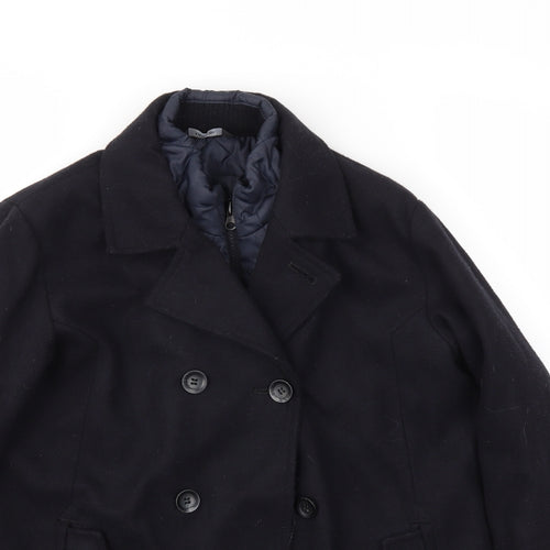 George Boys Blue   Basic Coat Coat Size 10-11 Years