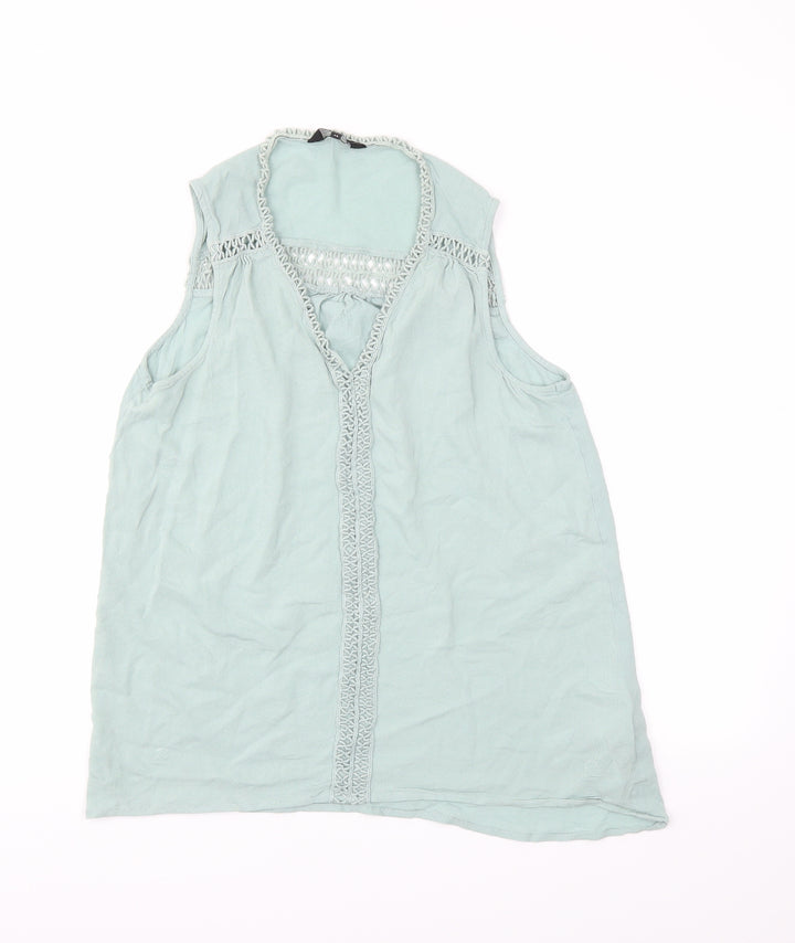 New Look Womens Blue   Basic T-Shirt Size 12