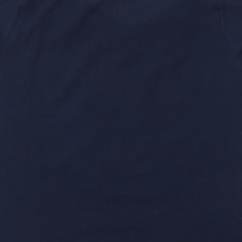Maxi Blue Womens Blue   Basic T-Shirt Size L