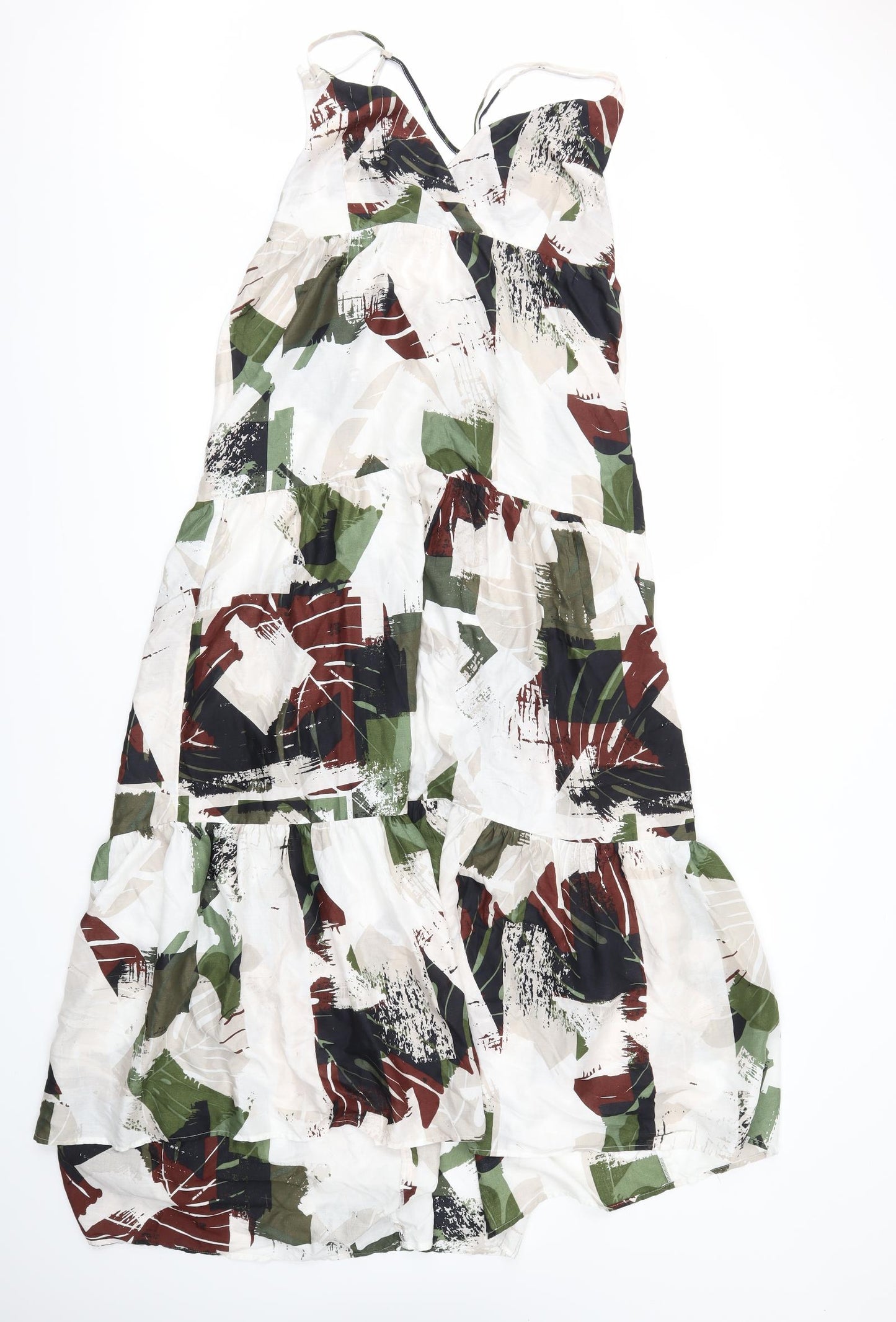 NEXT  Womens Multicoloured Argyle/Diamond  Fit & Flare  Size 12