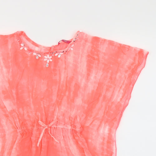 YD Girls Pink   Cape Jumper Size 9-10 Years