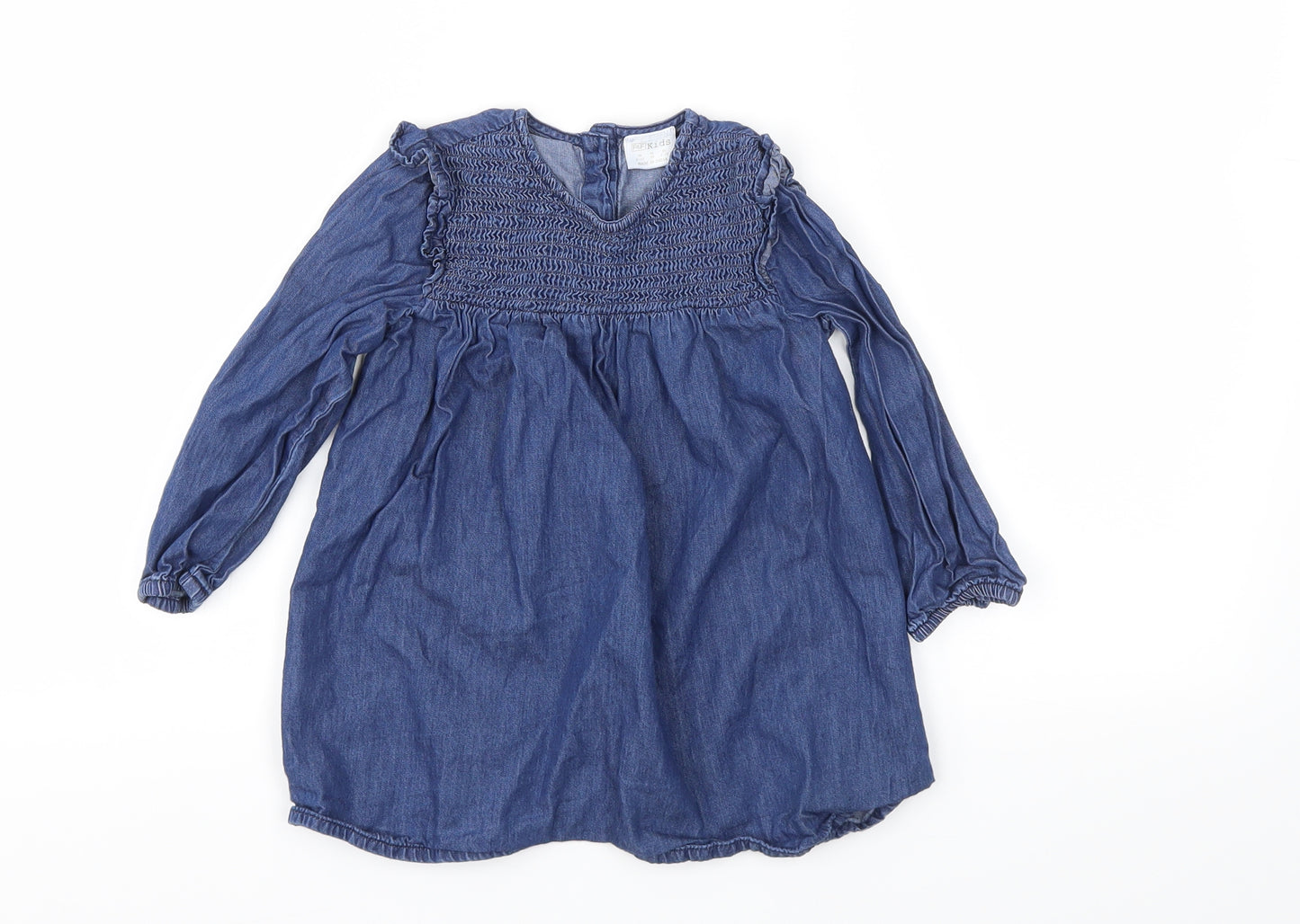 F&F Girls Blue   Fit & Flare  Size 2-3 Years