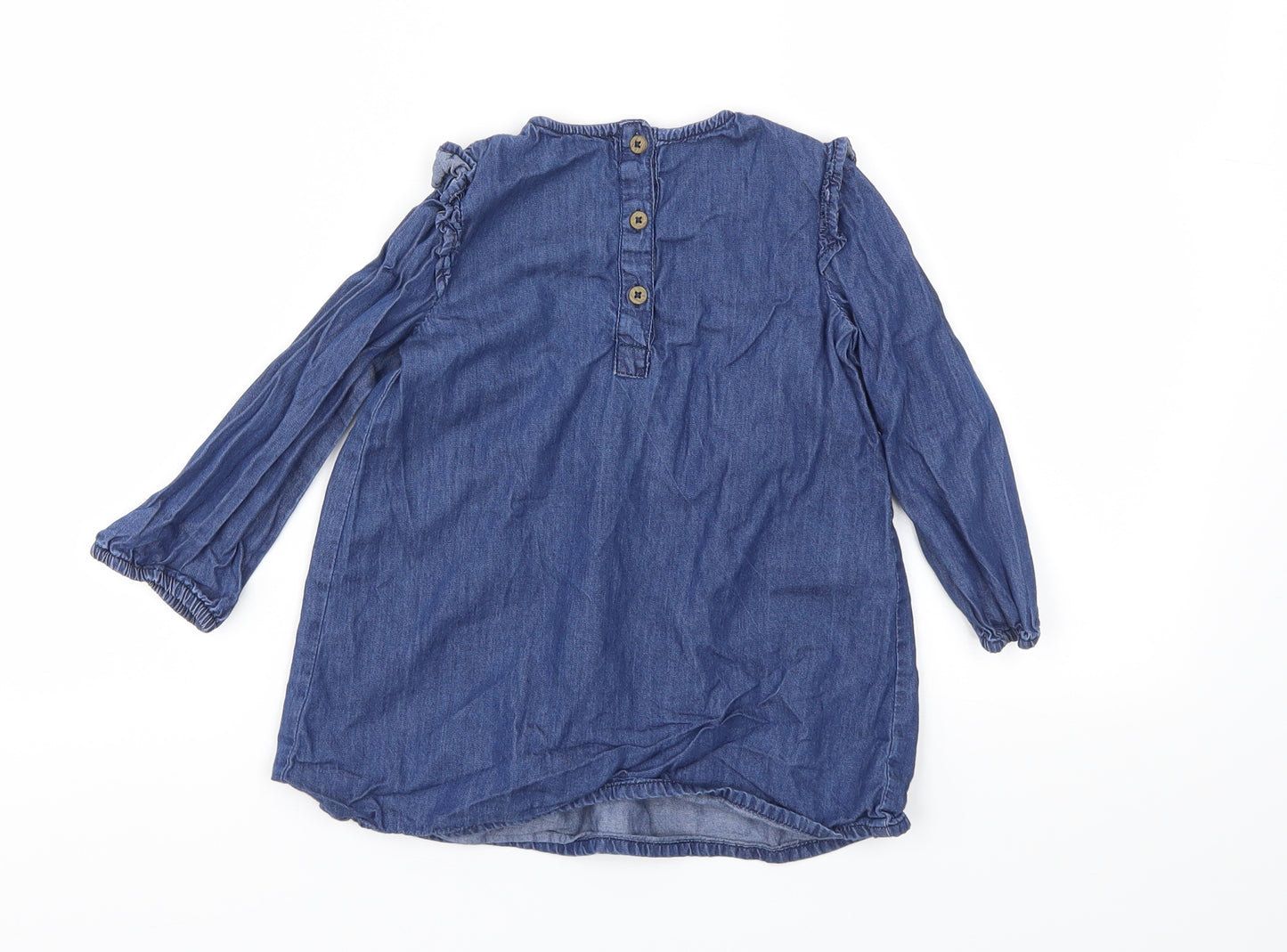 F&F Girls Blue   Fit & Flare  Size 2-3 Years