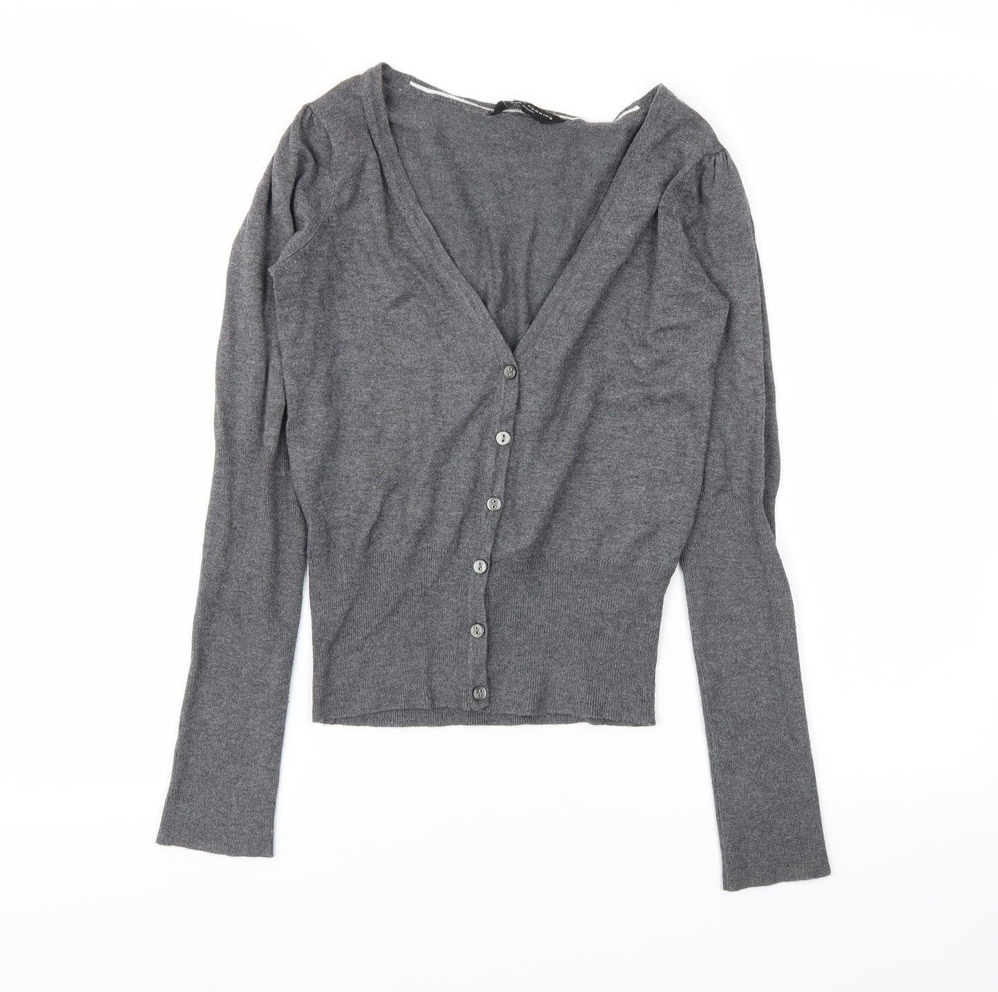 Dorothy Perkins Womens Grey   Cardigan Jumper Size 10