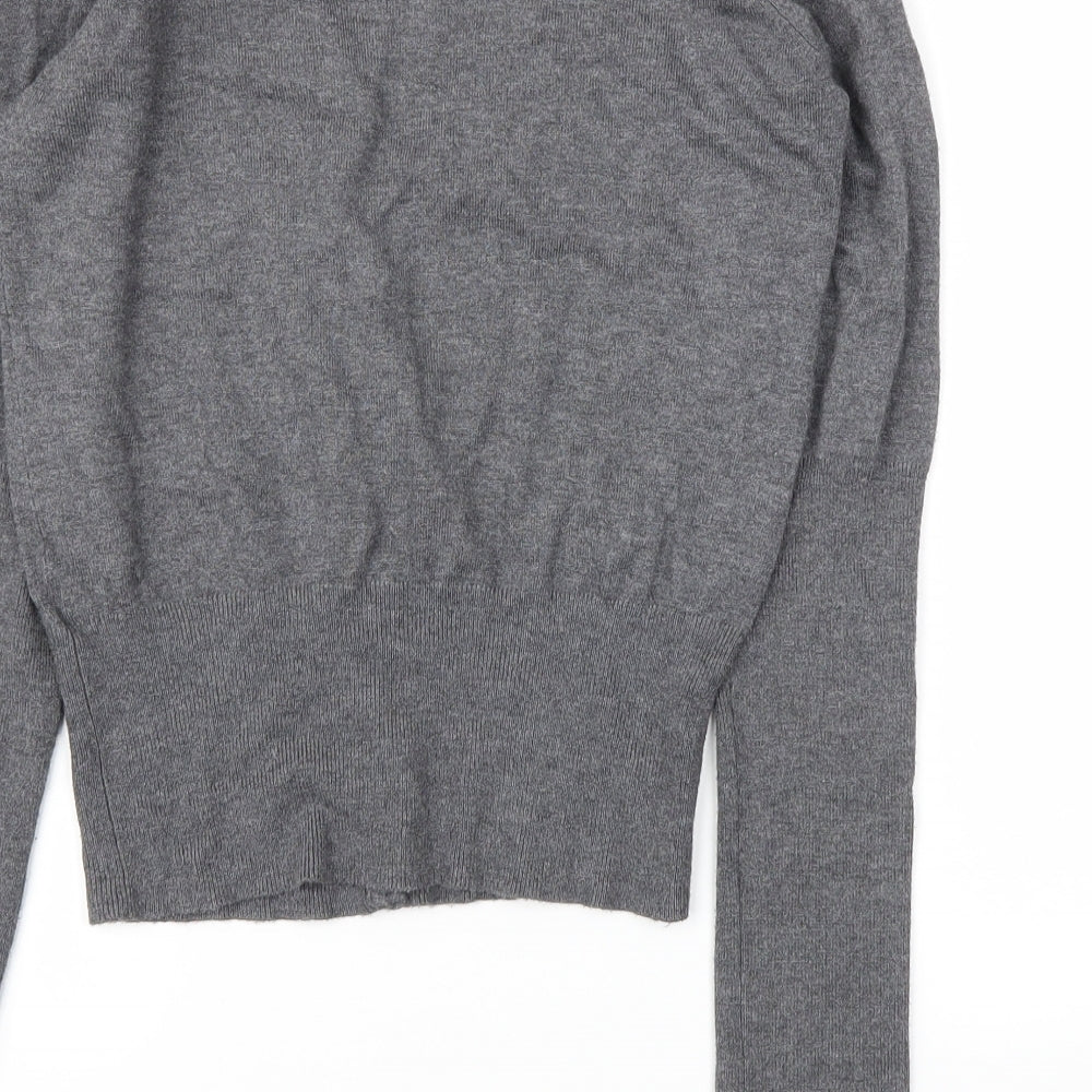 Dorothy Perkins Womens Grey   Cardigan Jumper Size 10