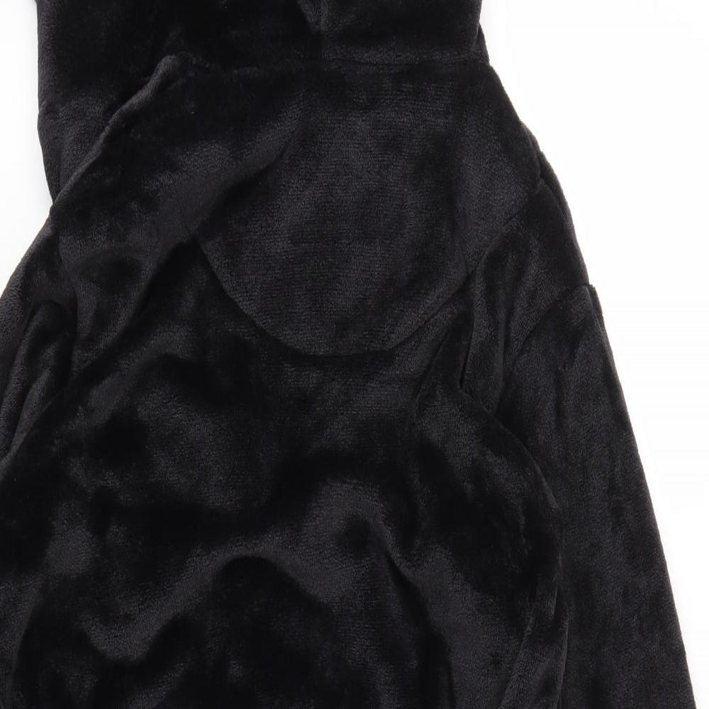 DREAM Womens Black Animal Print  Cami Gown Size M