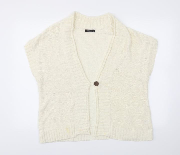 BM Womens Grey   Cardigan Jumper Size XL