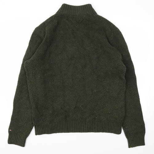 Tommy Hilfiger Mens Green   Pullover Sweatshirt Size 2XL