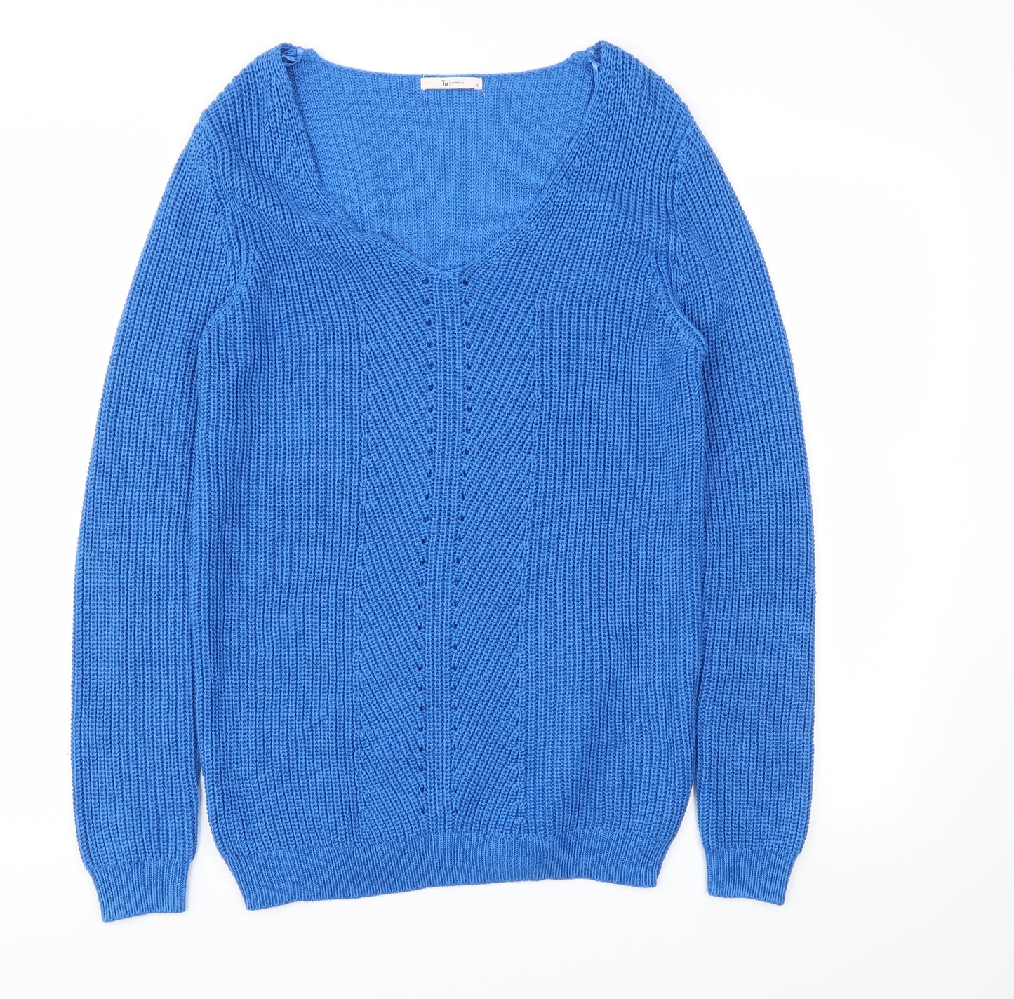 TU Womens Blue   Pullover Jumper Size 12