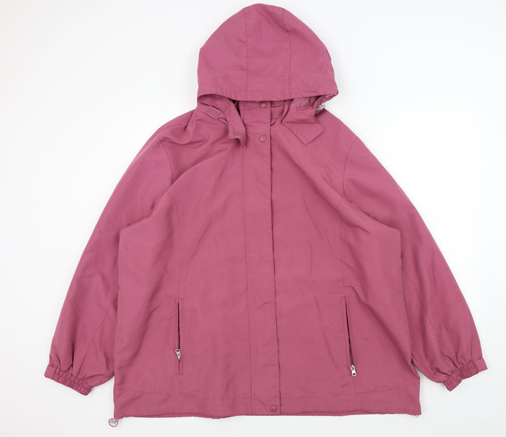BM Womens Pink   Jacket Coat Size XL