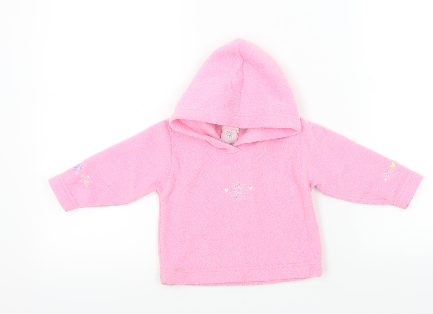 Preworn Baby Pink   Pullover Jumper Size 9-12 Months