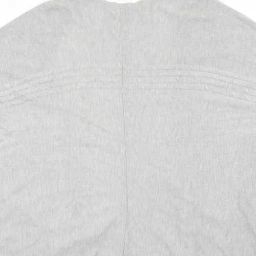 TU Womens Grey   Wrap Jumper Size M