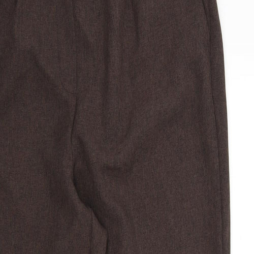 Bonmarché Womens Brown   Trousers  Size 14 L26 in
