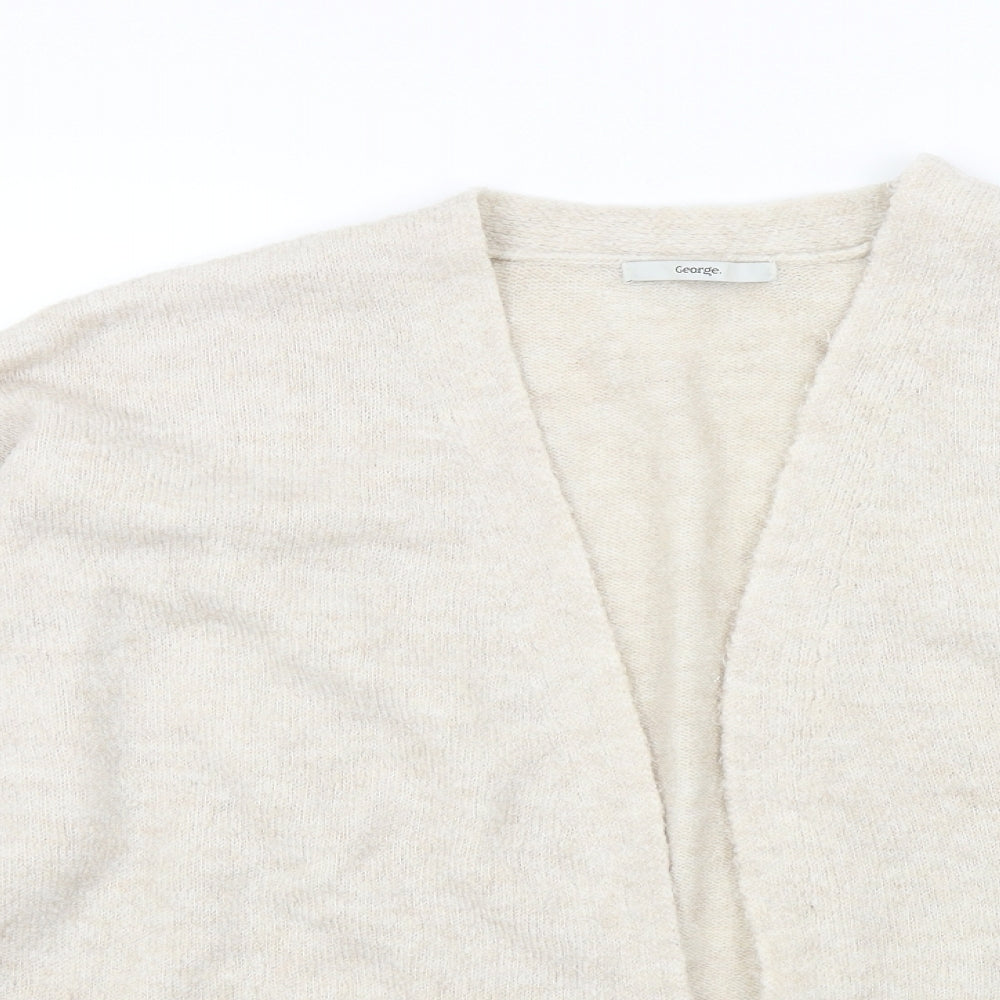 George Womens Beige   Cardigan Jumper Size L