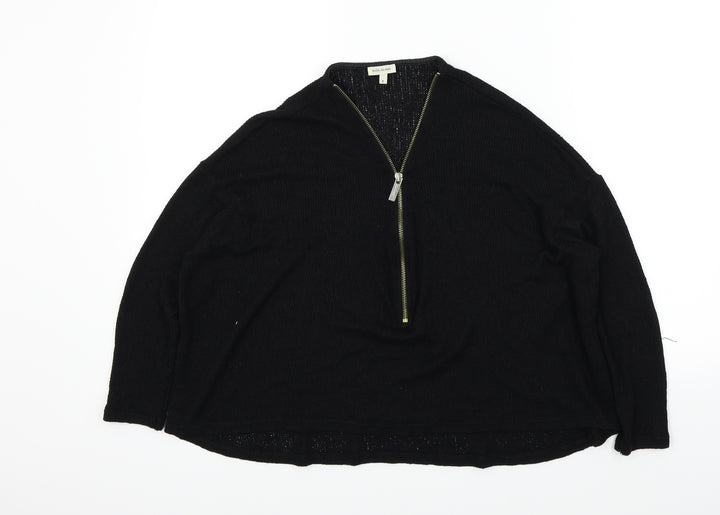 River Island Womens Black Pullover Jumper Size 8