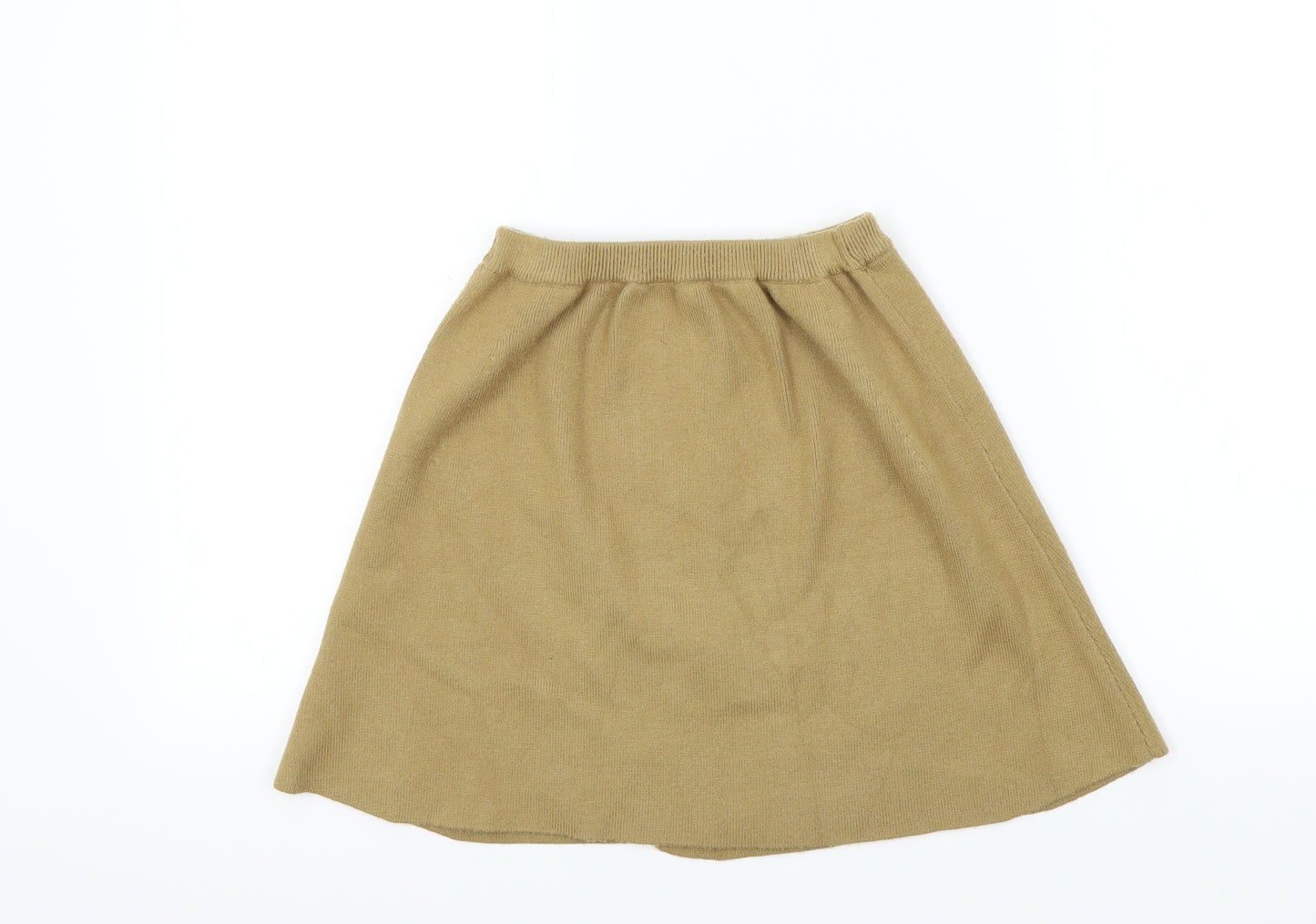Zara Girls Beige Colourblock  A-Line Skirt Size 11-12 Years