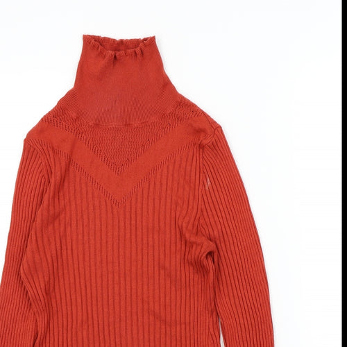 Topshop Womens Brown   Pullover Jumper Size M
