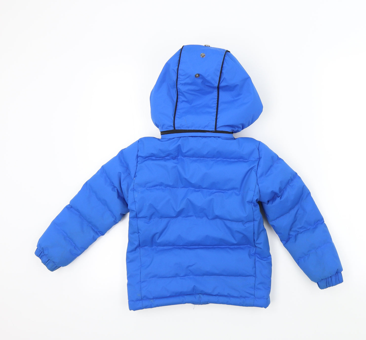 Trespass Boys Blue Colourblock  Basic Coat Coat Size 2-3 Years