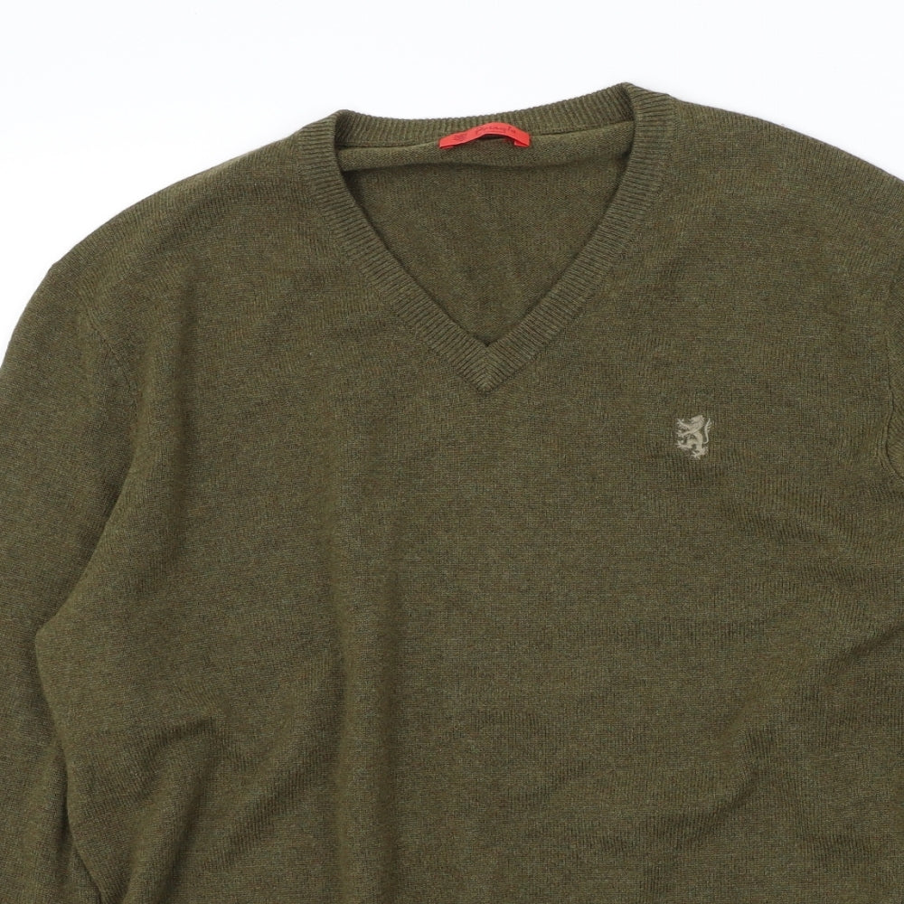 James pringle Mens Green   Pullover Jumper Size M