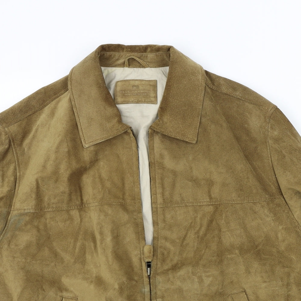 M&S Mens Brown   Gilet Jacket Size XL