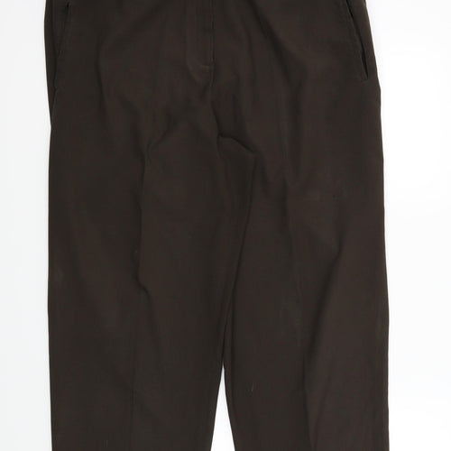 Bonmarché Womens Brown   Trousers  Size 22 in L25 in