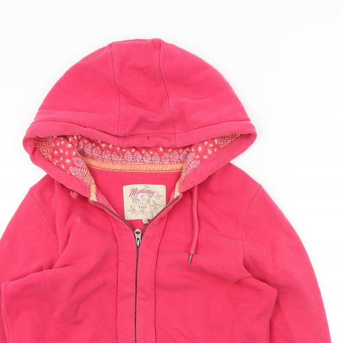 MANTARAY PRODUCTS Womens Pink   Full Zip Jumper Size 4XL