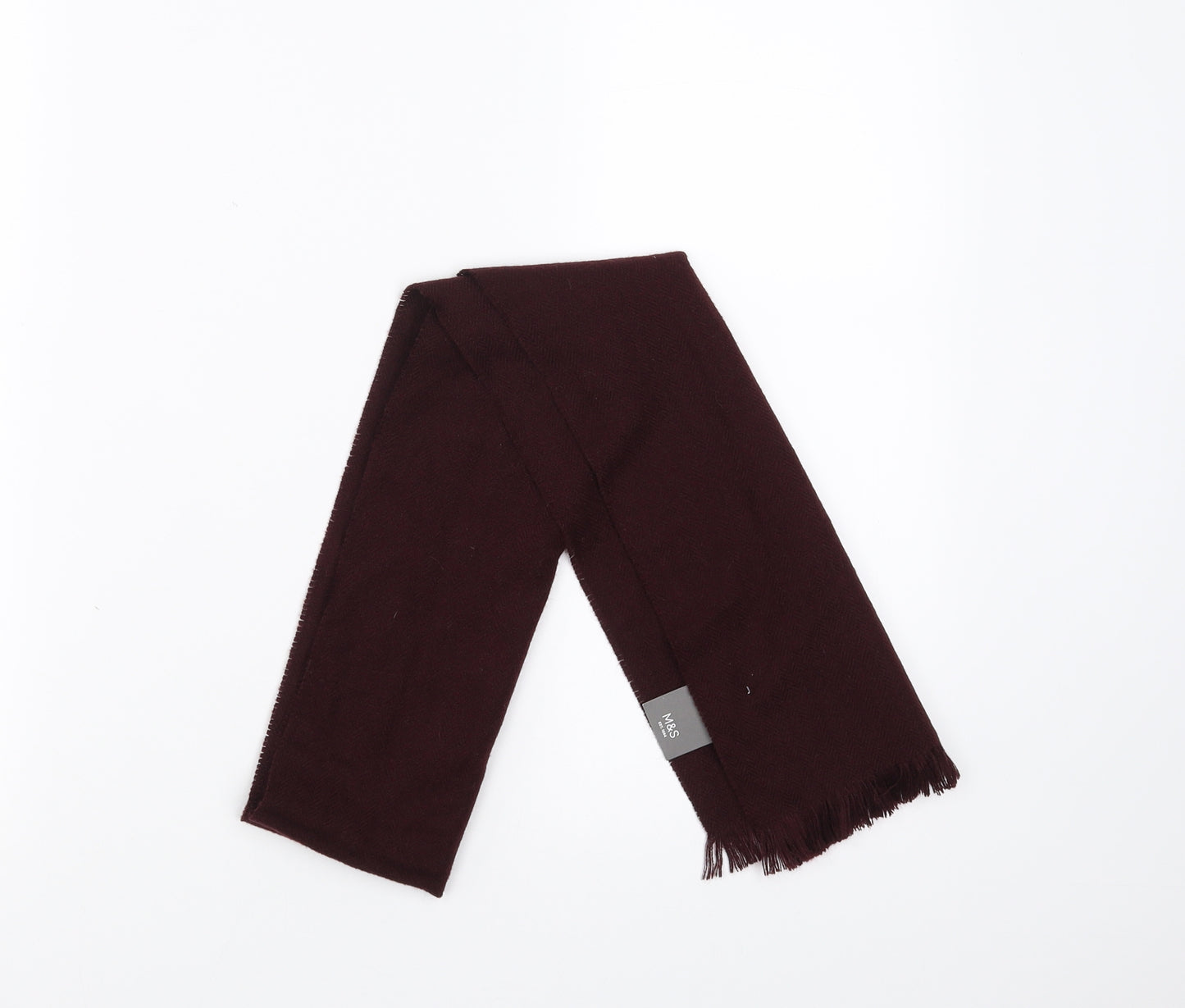 Marks and Spencer Womens Purple    Scarf   - burgundy