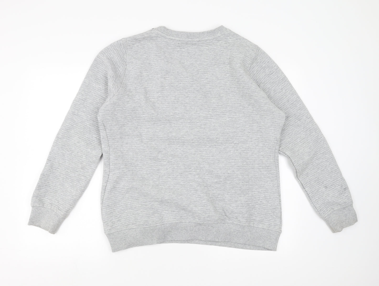 TCA Mens Grey   Pullover Sweatshirt Size L