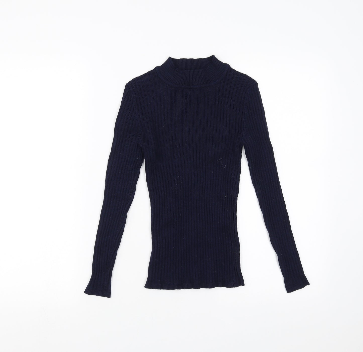 Primark Womens Blue   Pullover Jumper Size M  - stretch fabric