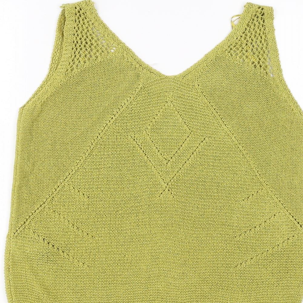 Marks and Spencer Womens Green   Pullover Jumper Size 12