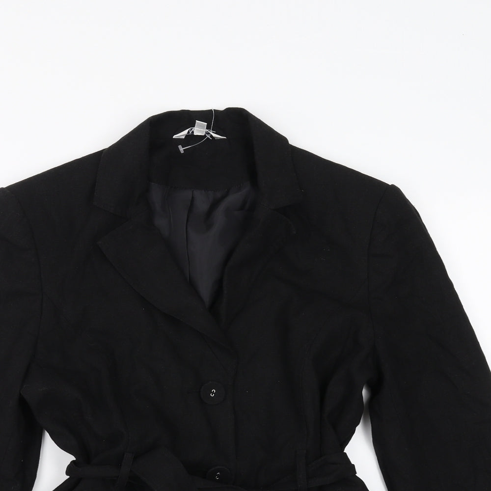 M&Co Womens Black   Jacket  Size 12