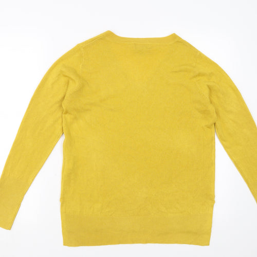 Primark Womens Yellow   Pullover Jumper Size L