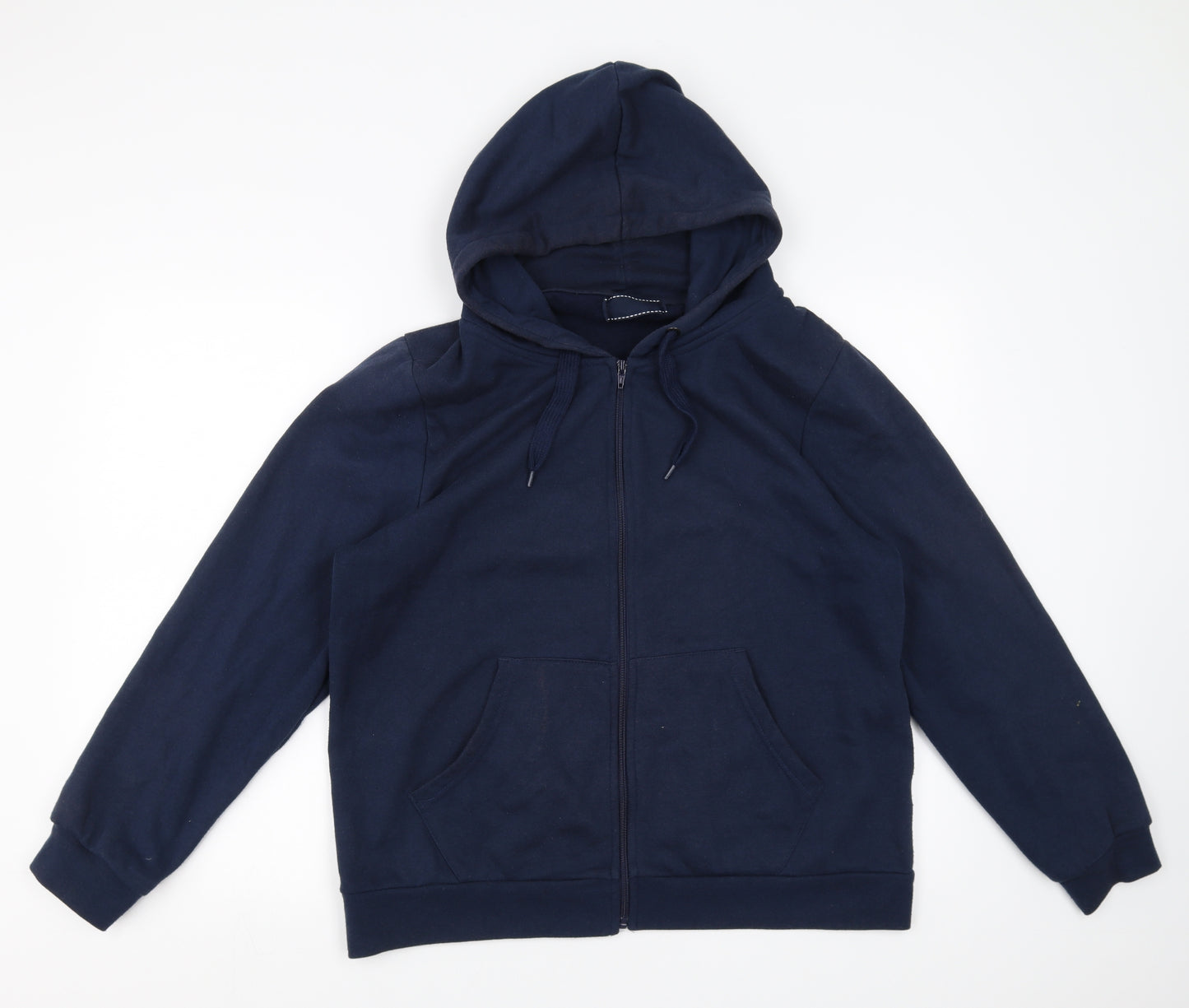 Preworn Womens Blue   Full Zip Hoodie Size 16
