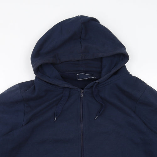 Preworn Womens Blue   Full Zip Hoodie Size 16