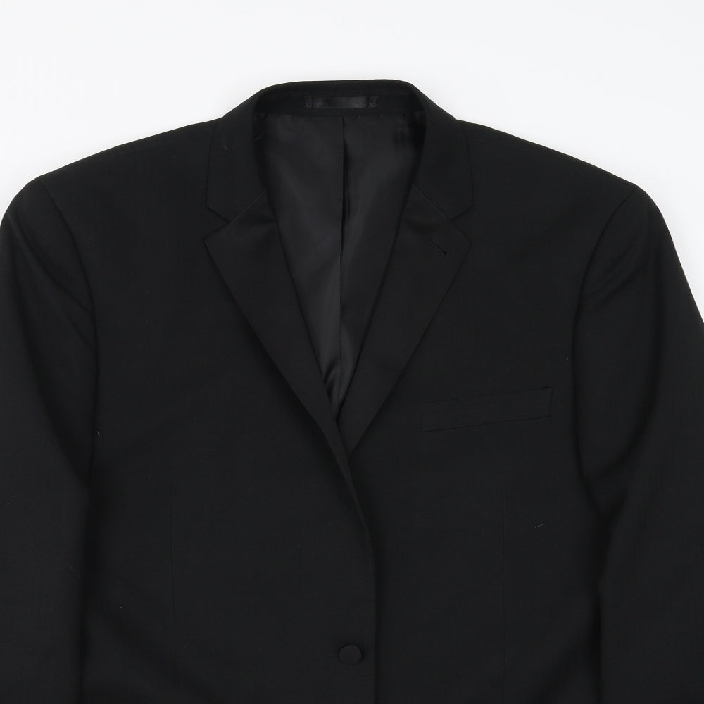 Taylor & Wright Mens Black   Jacket Suit Jacket Size 42