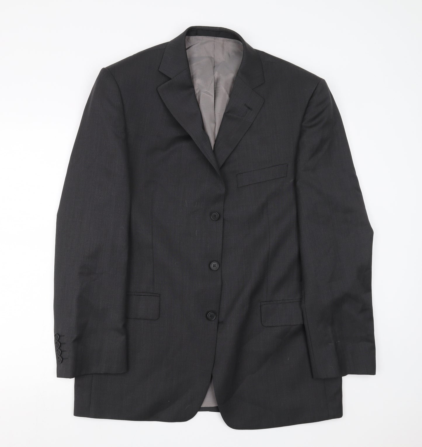 Marks and Spencer Mens Grey   Jacket Suit Jacket Size 42