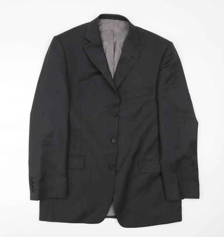 Marks and Spencer Mens Grey   Jacket Suit Jacket Size 42