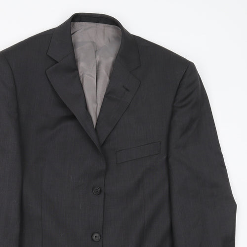Marks and Spencer Mens Grey   Jacket Suit Jacket Size 42