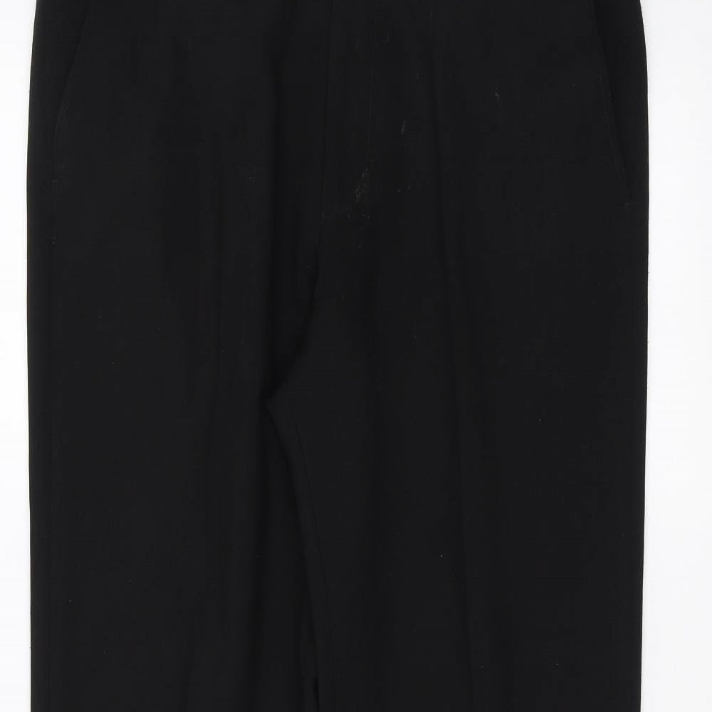 Marks and Spencer Mens Black   Trousers  Size 36 in L31 in