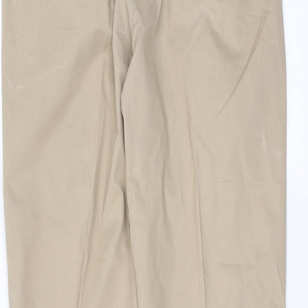 Marks and Spencer Mens Beige   Trousers  Size 38 in L31 in