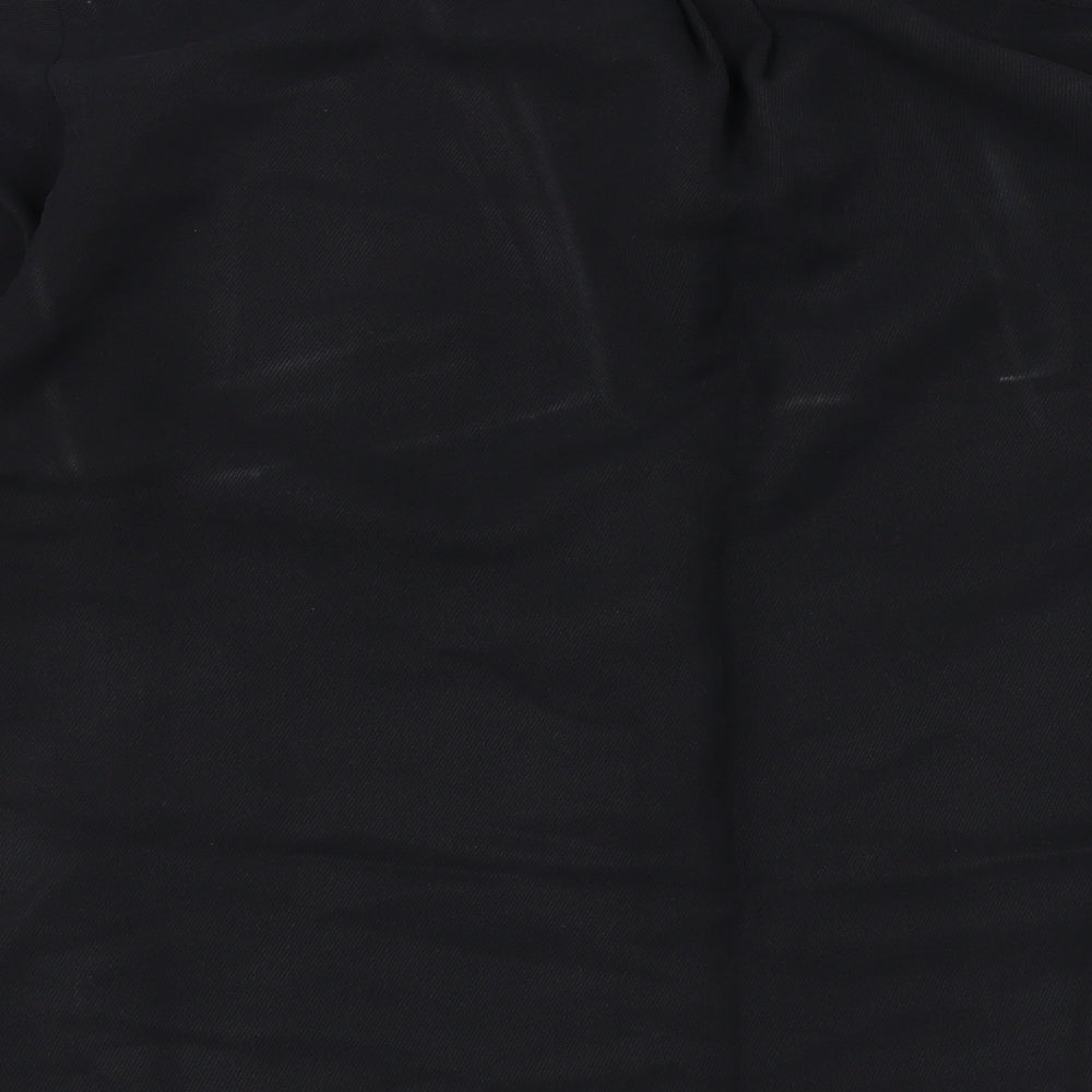 Marks and Spencer Mens Black    Button-Up Size M