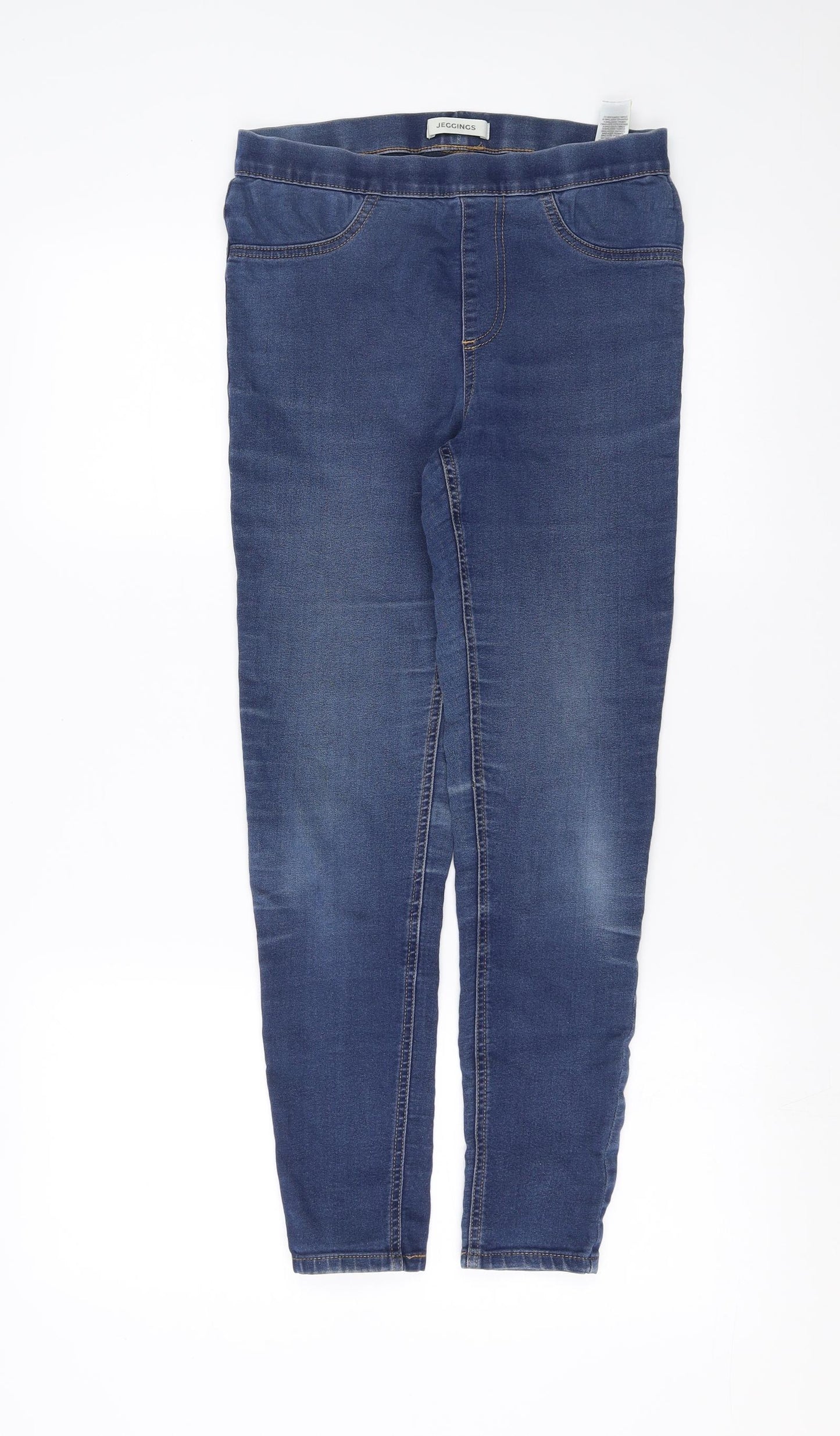Marks and Spencer Womens Blue  Denim Jegging Jeans Size 10 L26 in