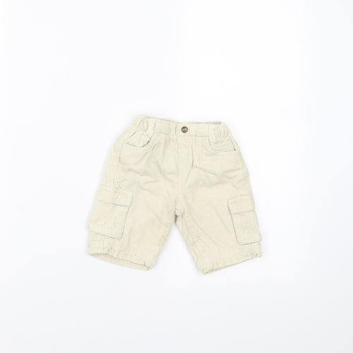 NEXT Boys Ivory   Cargo Trousers Size Newborn  - shorts