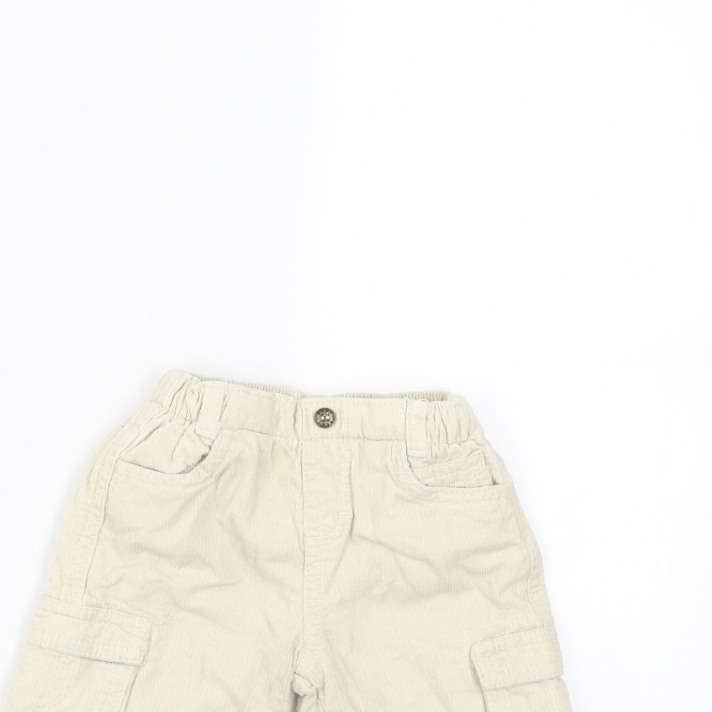 NEXT Boys Ivory   Cargo Trousers Size Newborn  - shorts