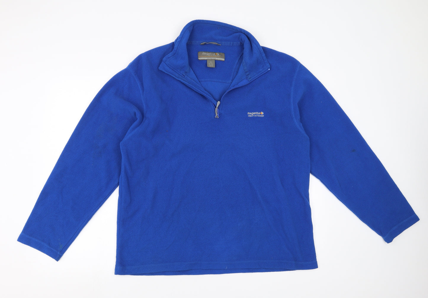 Regatta Mens Blue  Fleece Pullover Jumper Size XL