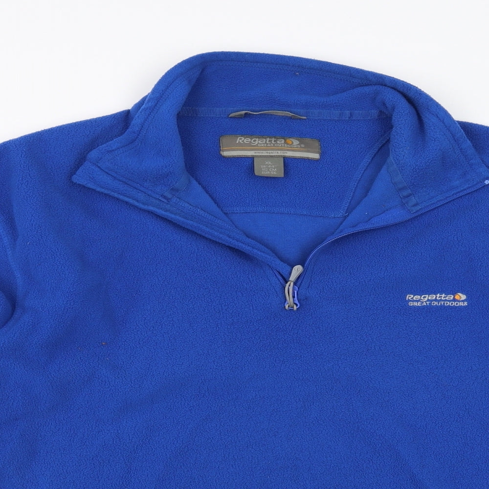 Regatta Mens Blue  Fleece Pullover Jumper Size XL
