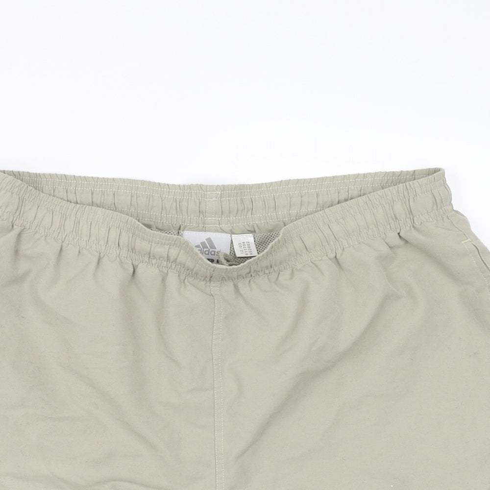 adidas Mens Green   Sweat Shorts Size M