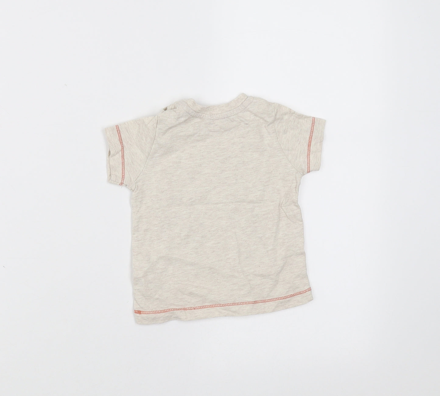 Nutmeg Baby Beige   Basic T-Shirt Size 3-6 Months  - Paddington bear