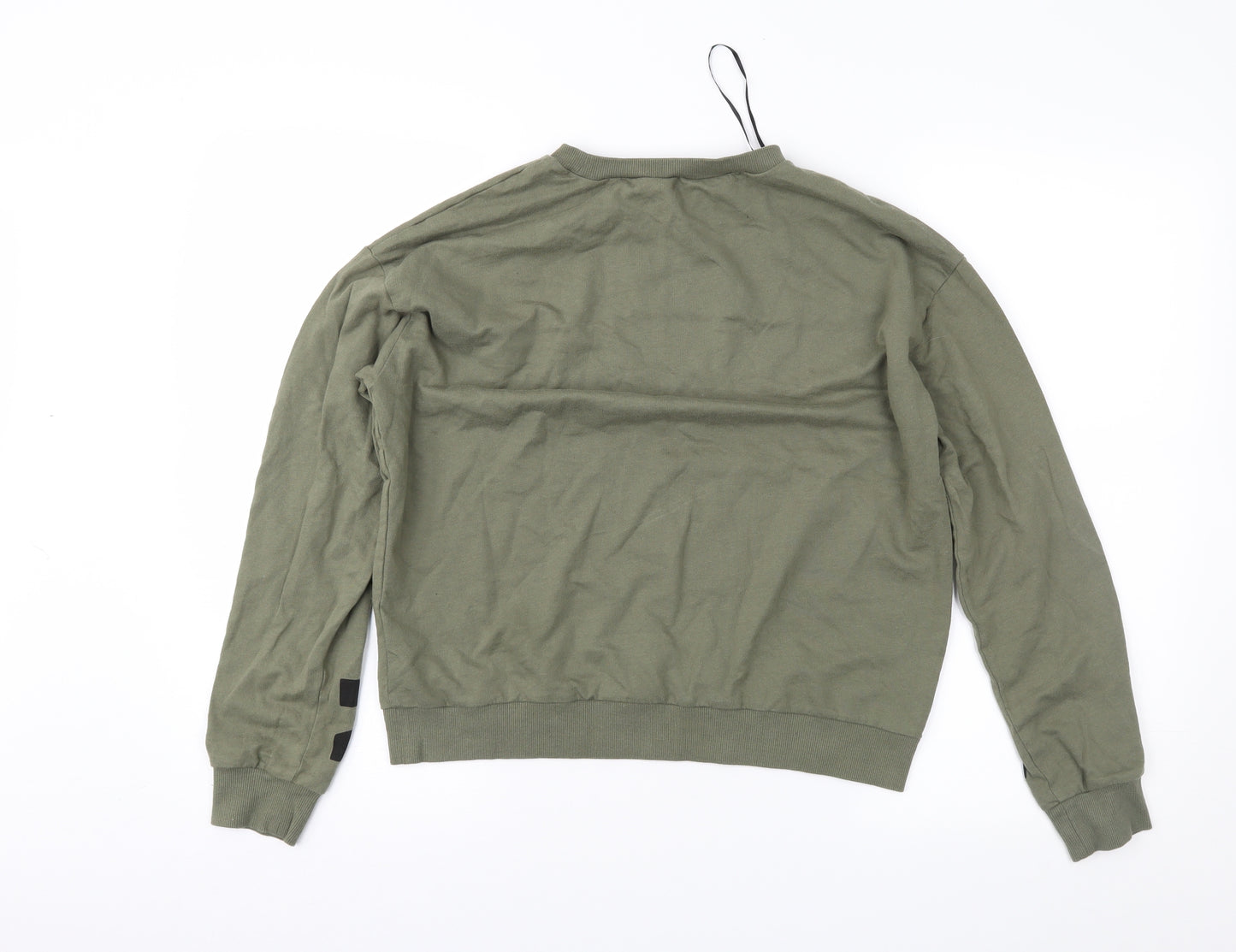 Divided Womens Green   Pullover Sweatshirt Size M