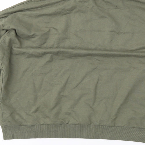 Divided Womens Green   Pullover Sweatshirt Size M